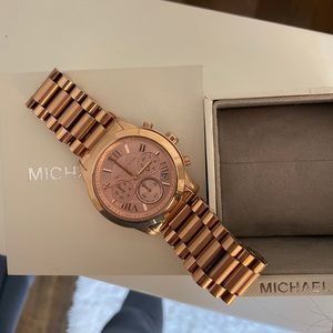 Michael Kors Rose Gold Watch